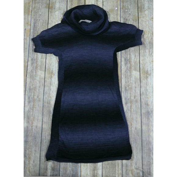 Athleta Dresses & Skirts - Athleta Space Dye Zuni 2 Dress Tunic Cowl Neck S/S